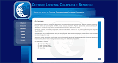 Desktop Screenshot of niechrapanie.eu